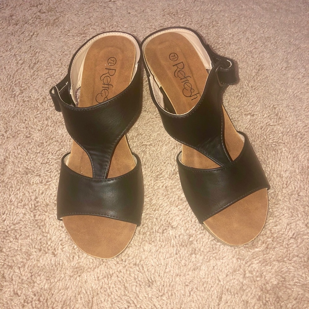 Slip On Slide Wedge Sandal - S7.5